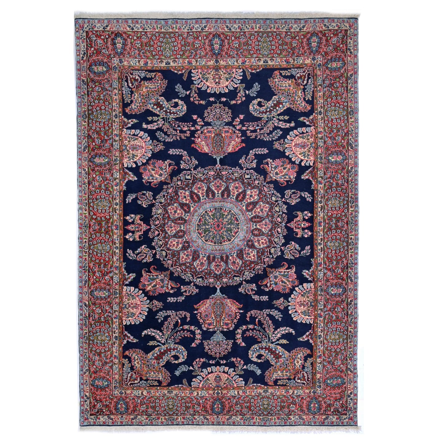 Tappeto Kerman Fine 253 X 153 Cm