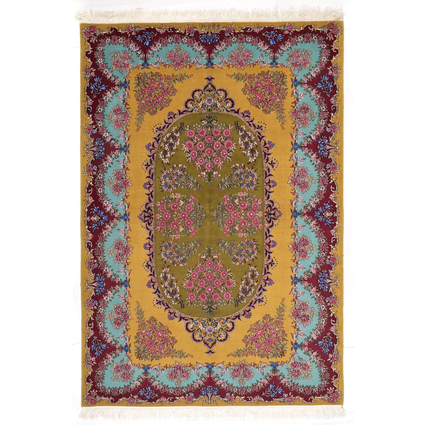 Tappeto Kerman ExtraFine 209 x 142 Cm