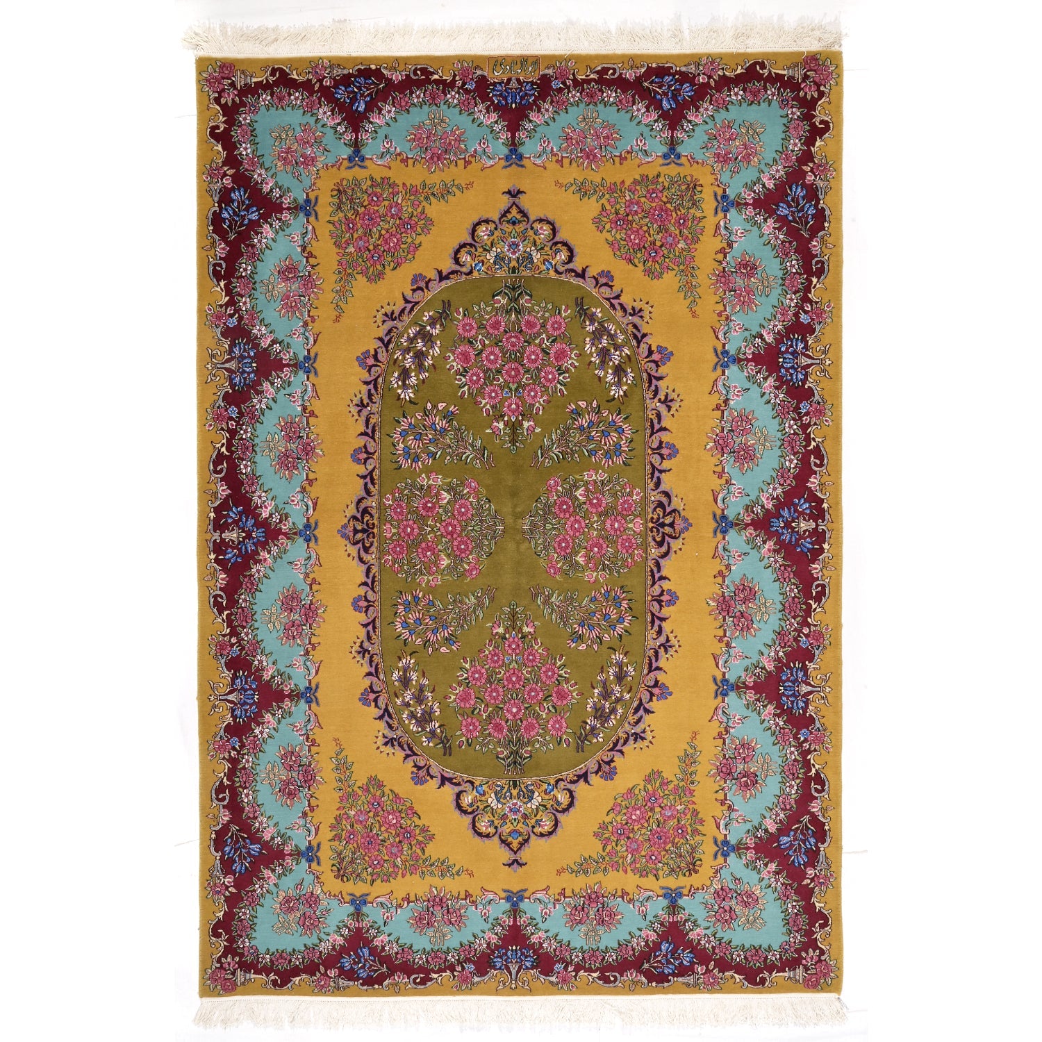 Tappeto Kerman ExtraFine 209 x 142 Cm