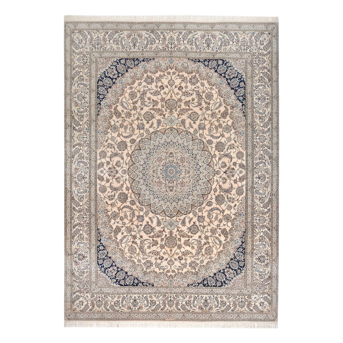 Tappeto Nain extrafine 4 Fili Firmato Mohammadi 367 X 266 cm