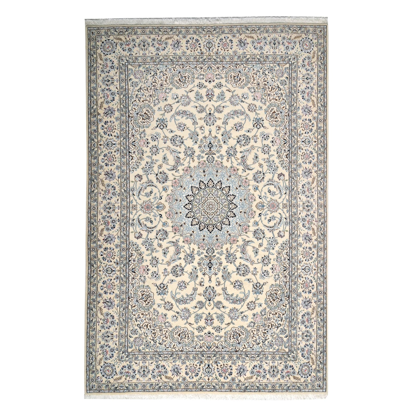 Tappeto Nain fine 9 Fili 304 x 196 cm