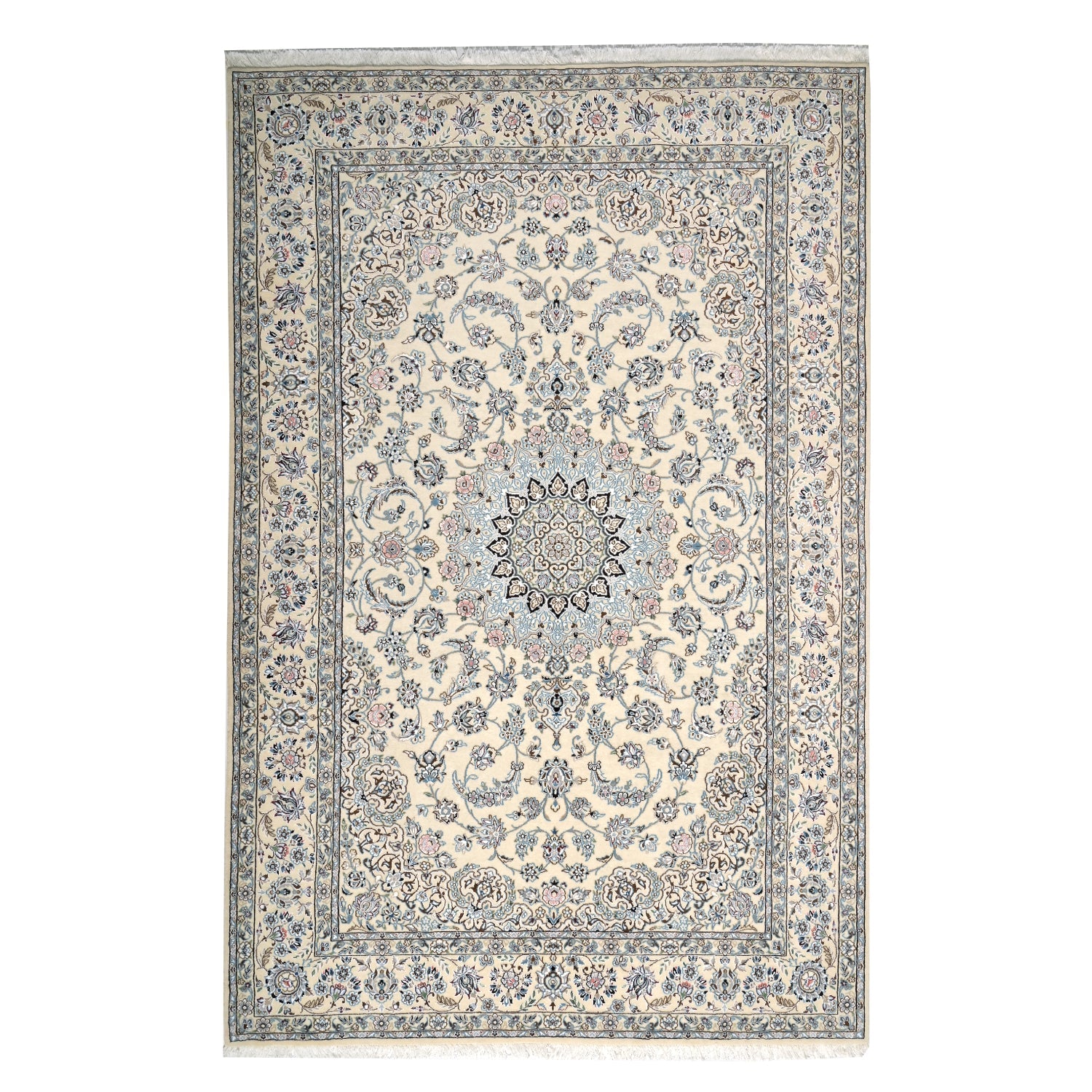Tappeto Nain fine 9 Fili 304 x 196 cm