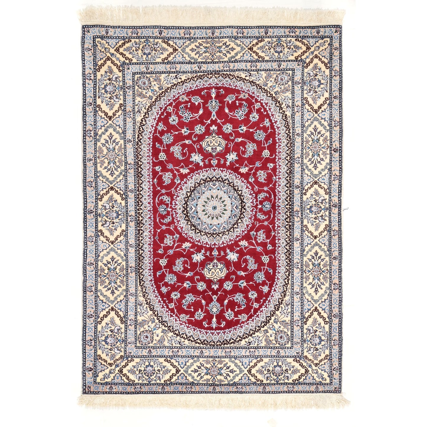 Tappeto Nain 6 Fili 170 X 118 cm