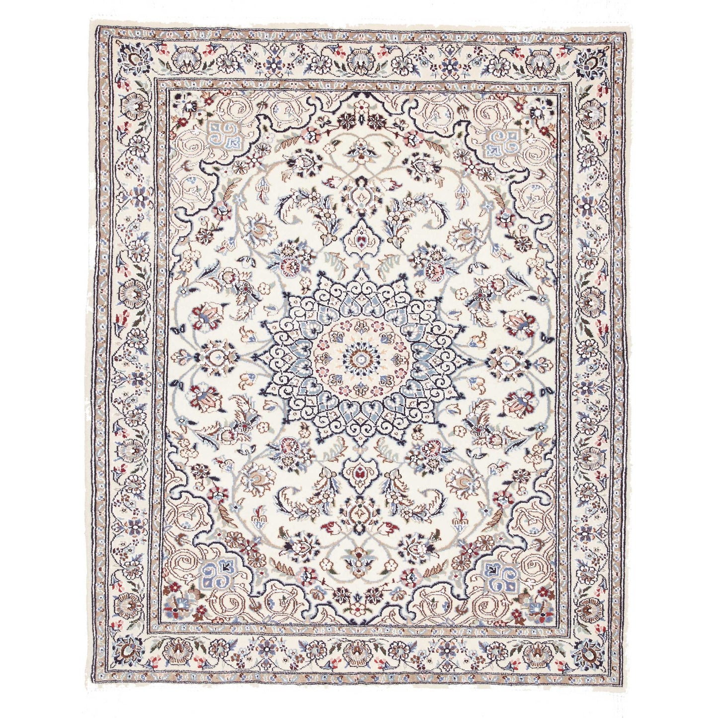 Tappeto Nain 9 fili 124 X 102 CM