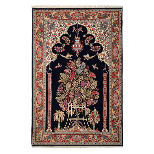 Tappeto Qum Koork Extra Fine 211 x 140 cm