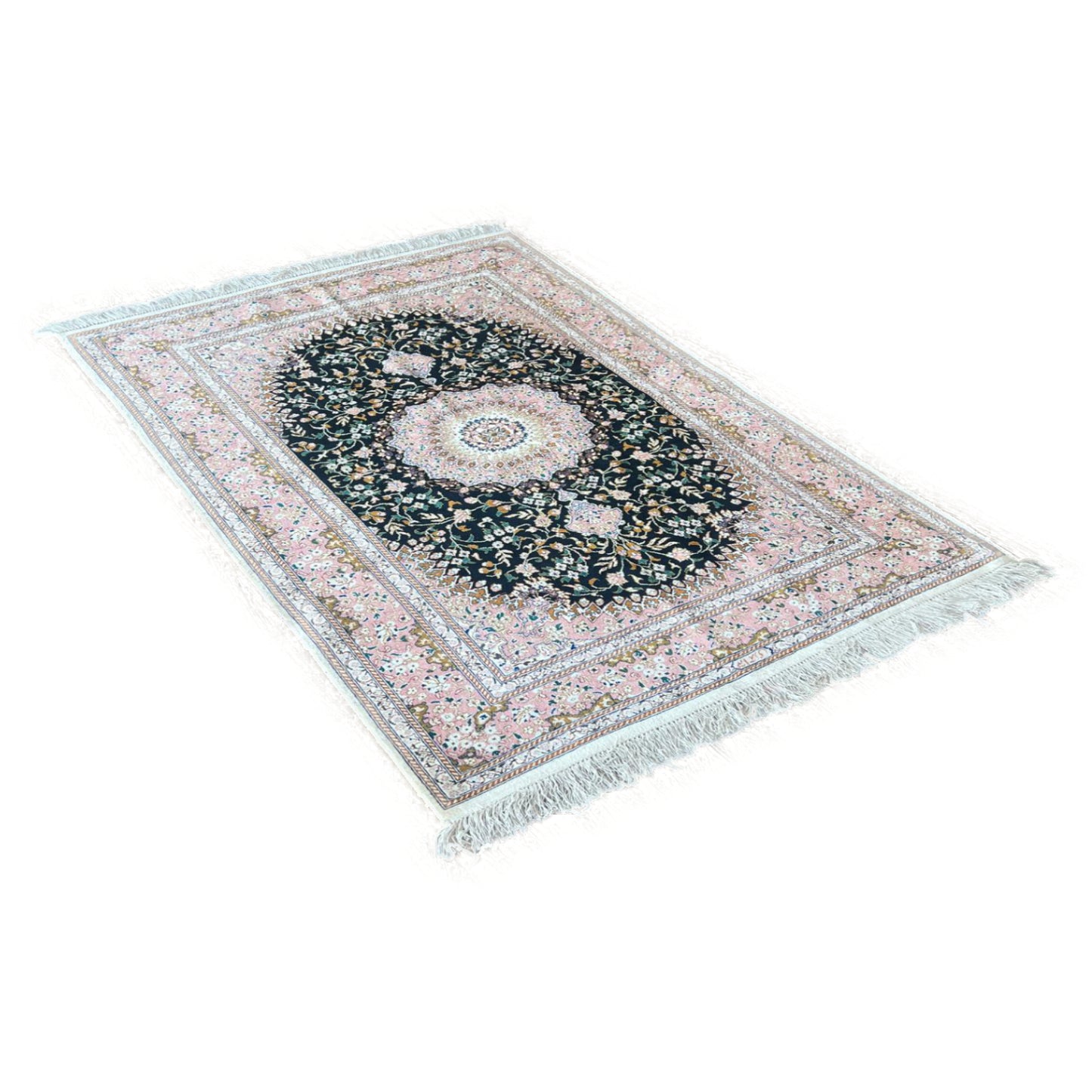 Tappeto Qum Seta Ahmadi 146 x 99 Cm