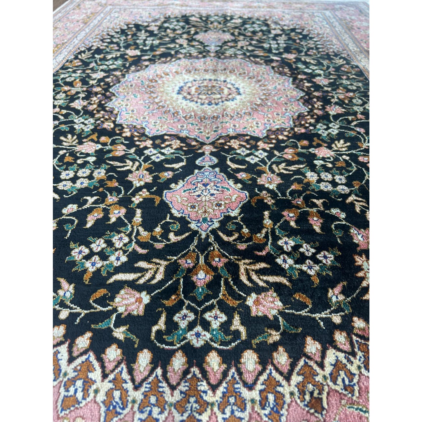 Tappeto Qum Seta Ahmadi 146 x 99 Cm
