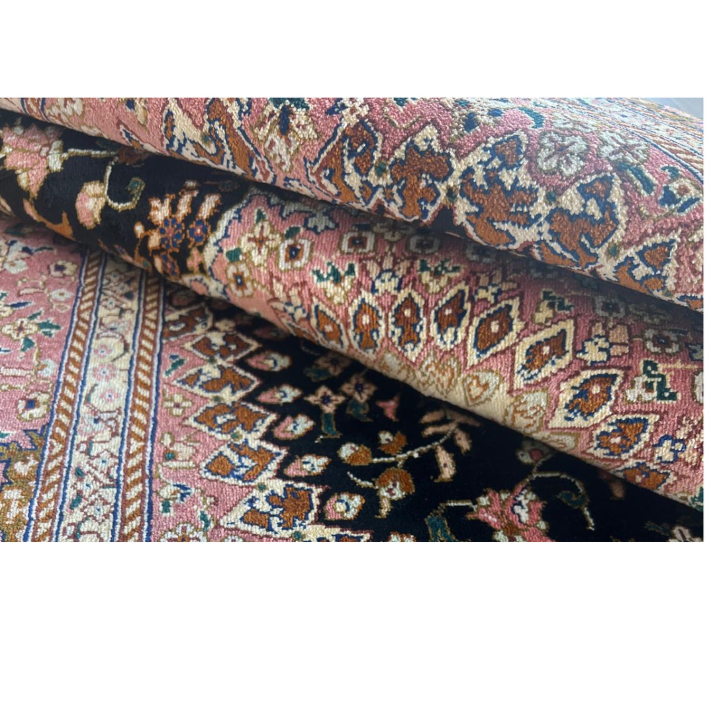 Tappeto Qum Seta Ahmadi 146 x 99 Cm