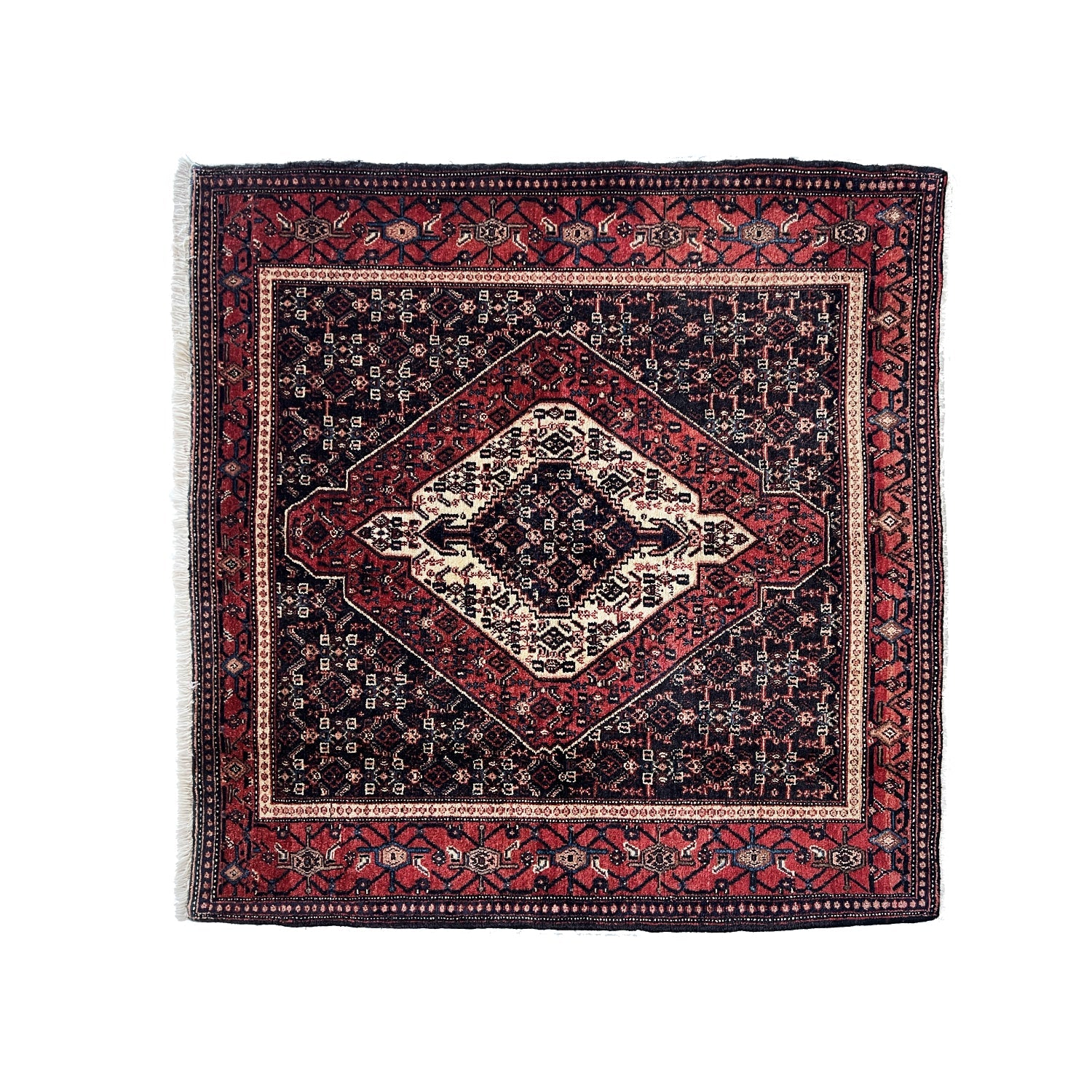 Tappeto Senneh 131 x 133 cm