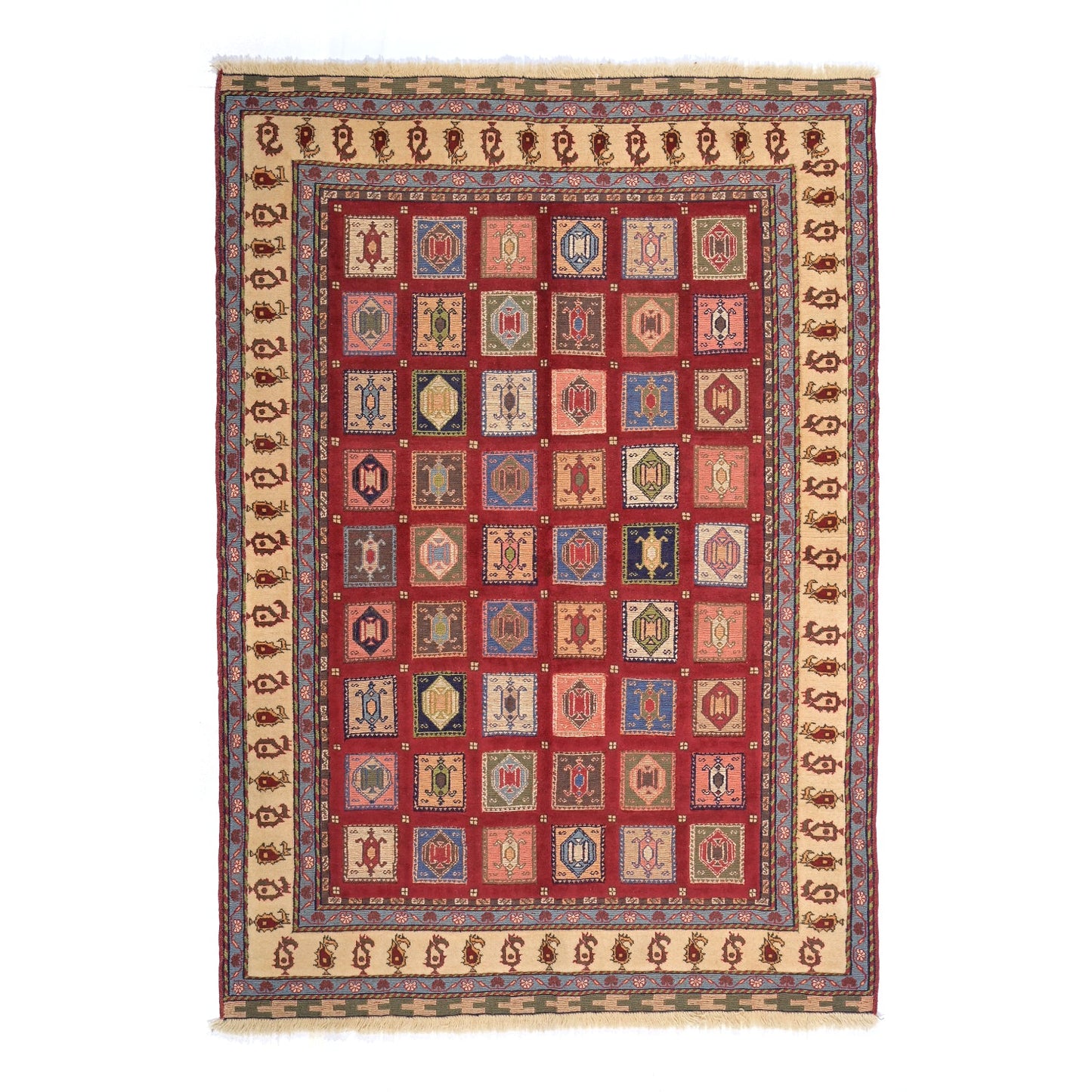 Tappeto Sirjan Rilievo 176 x 122 Cm