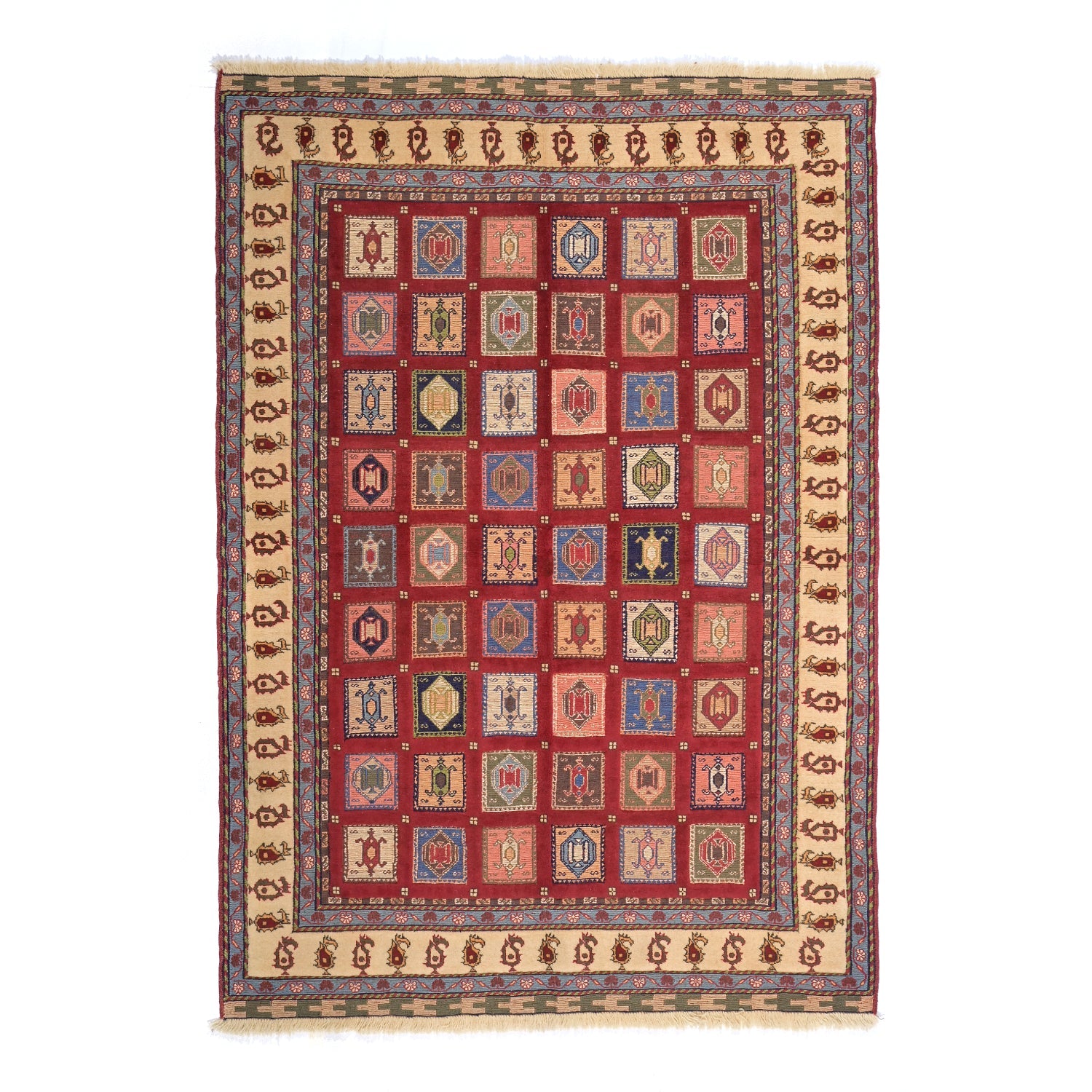 Tappeto Sirjan Rilievo 176 x 122 Cm