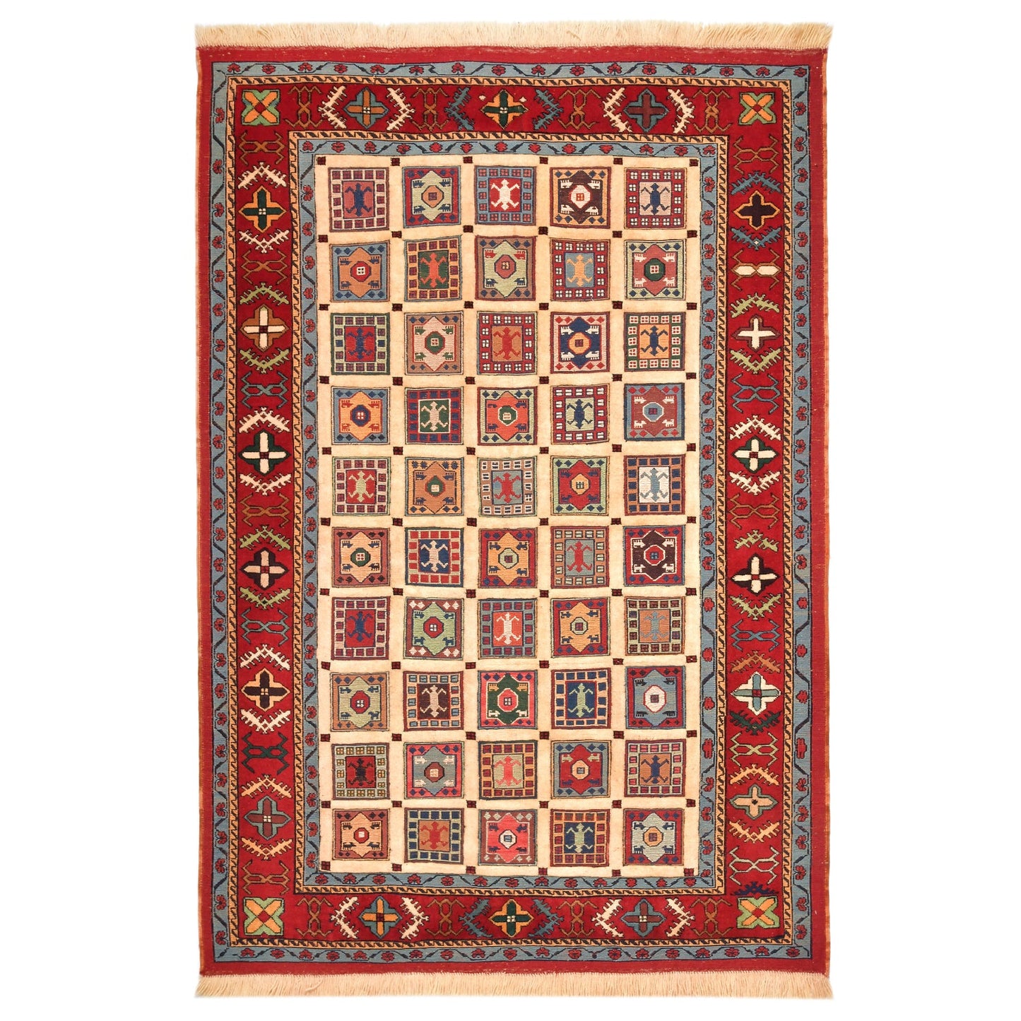 Tappeto Sirjan Rilievo 198 X 136 cm