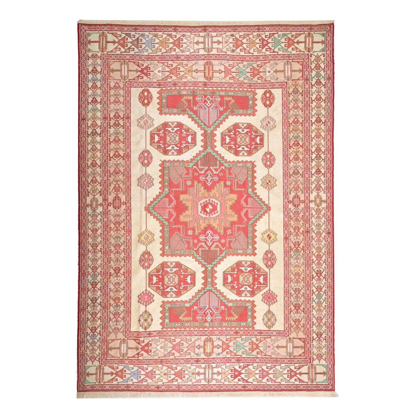 Kilim Sumak Seta 290 X 200 cm