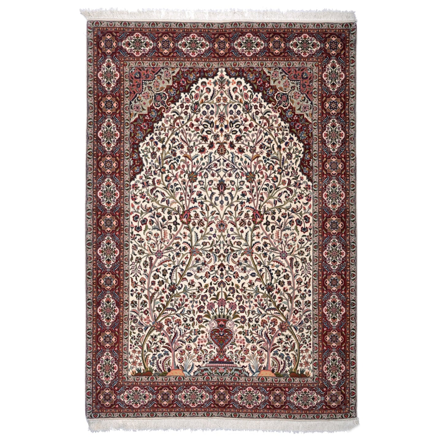 Tappeto Tabriz 50 Raj 256 X 177 cm
