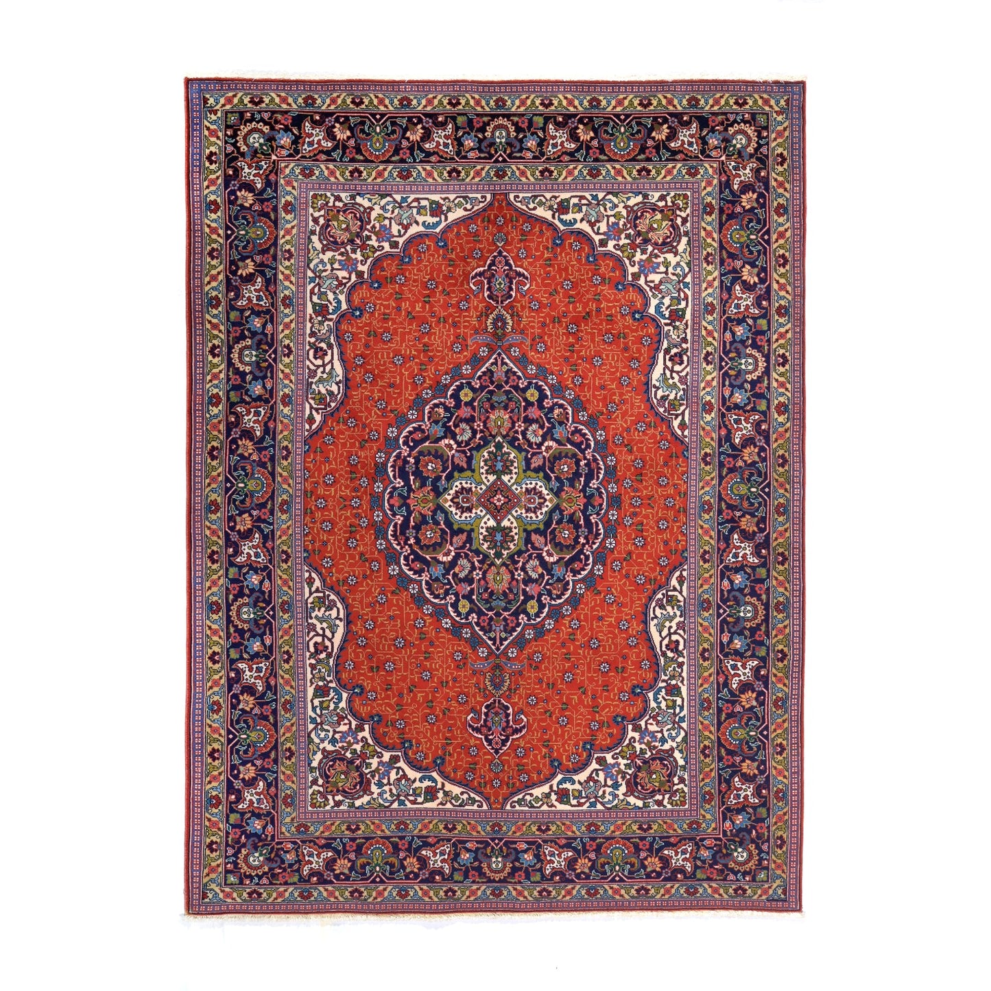 Tappeto Tabriz 40 Raj 211 x 154 cm