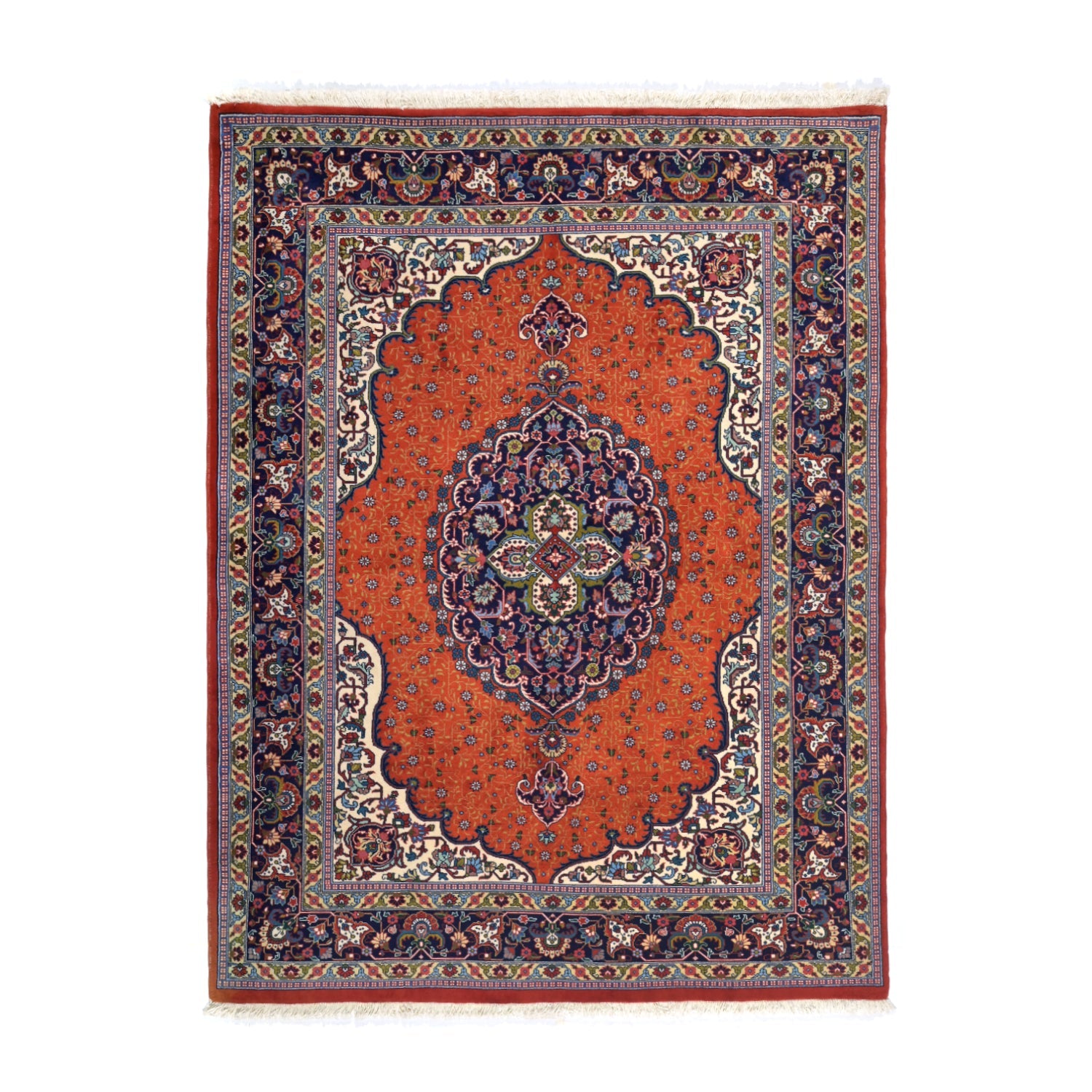 Tappeto Tabriz 40 Raj 208 x 158 cm