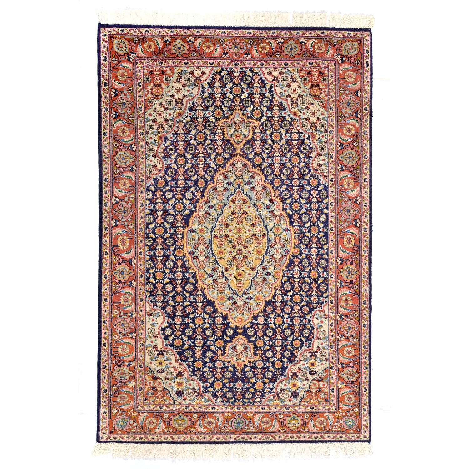 Tappeto Tabriz 50 Raj Disegno Mahi 160 X 101 cm