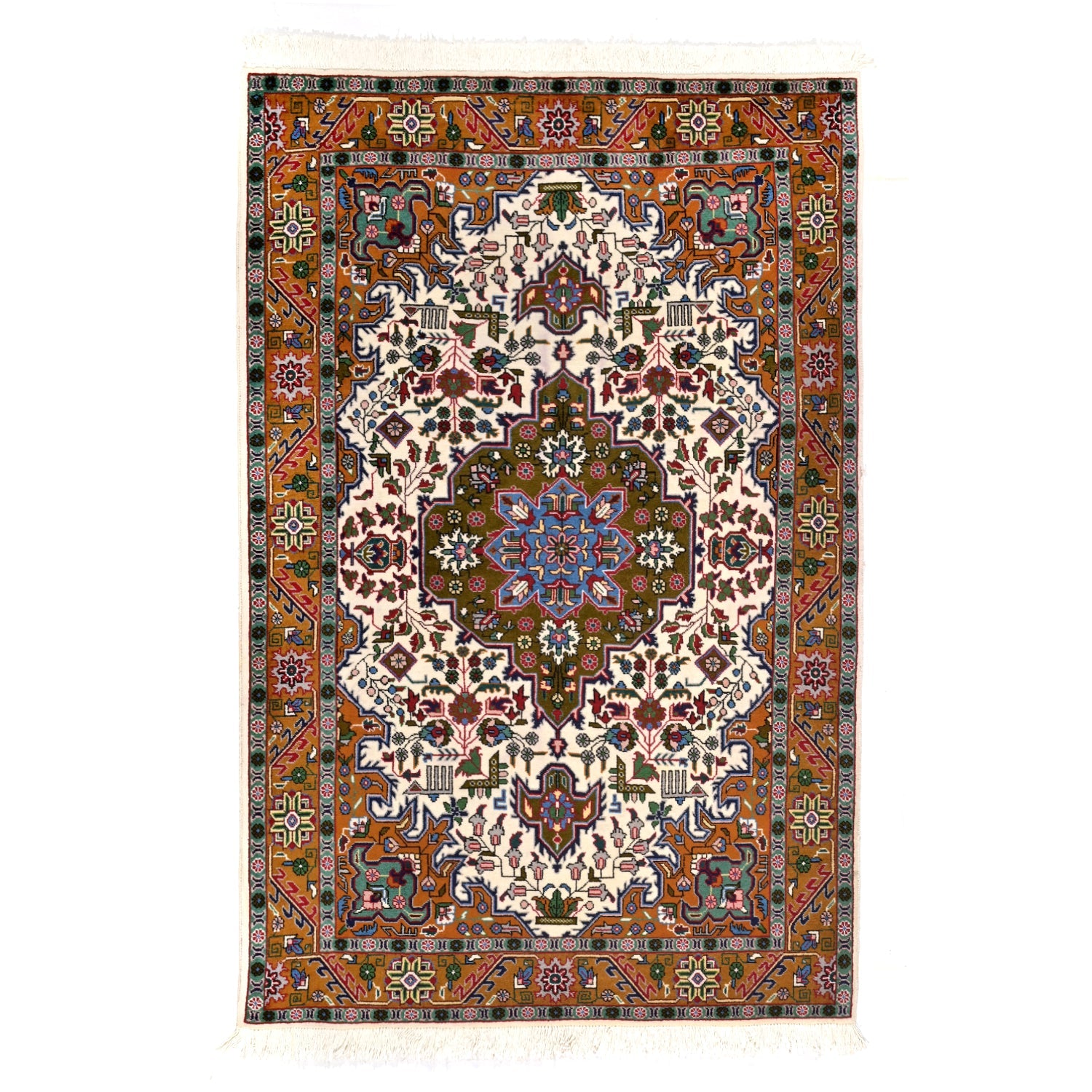 Tappeto Tabriz 40 Raj  153 x 97 cm