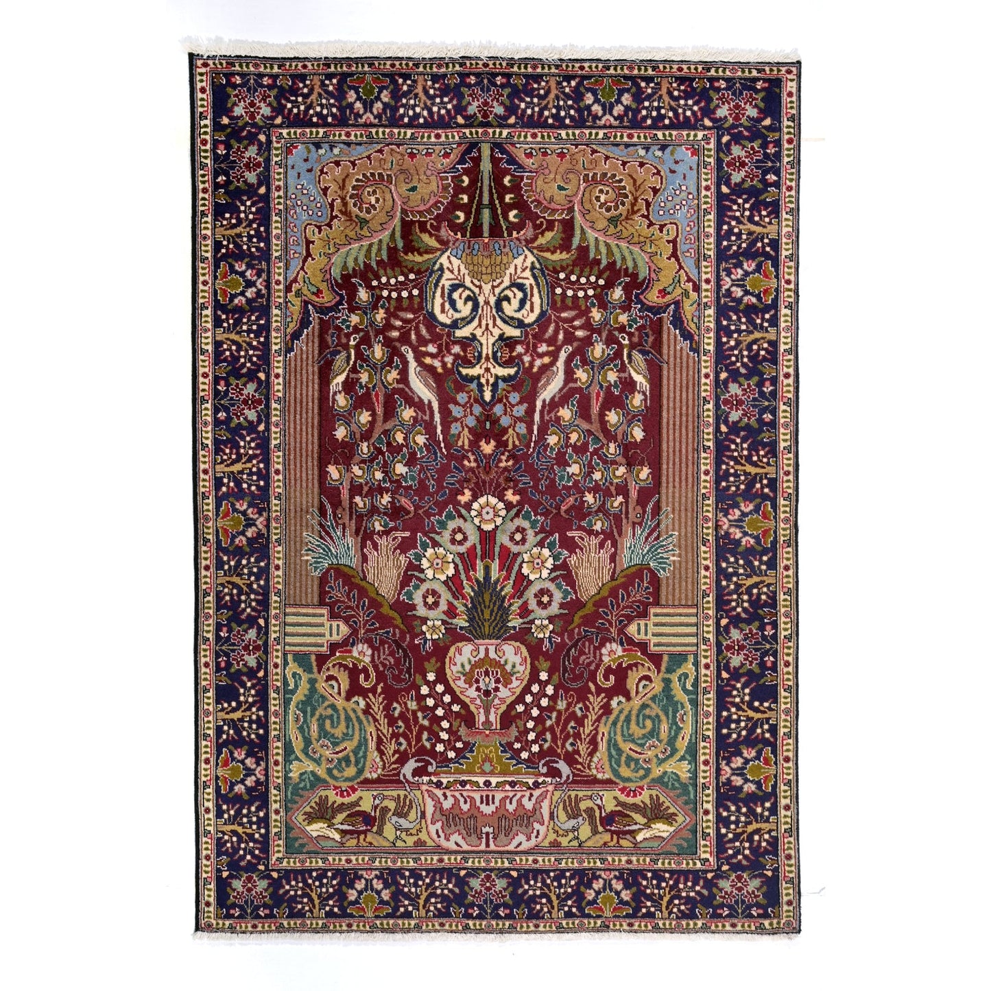 Tappeto Tabriz 40 Raj 149 X 101 cm