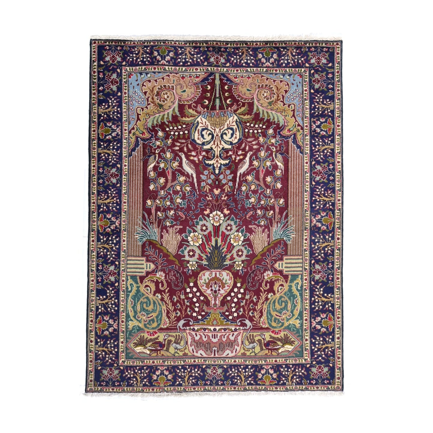 Tappeto Tabriz 40 Raj 149 X 105 cm