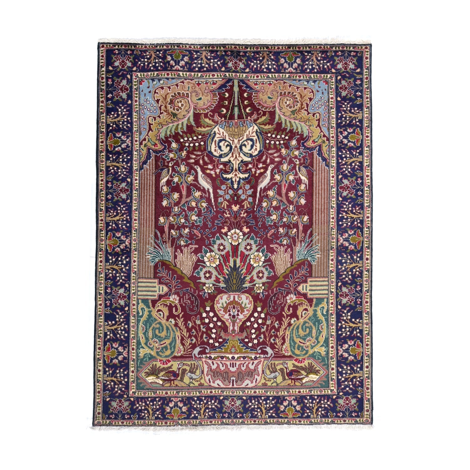 Tappeto Tabriz 40 Raj 149 X 105 cm
