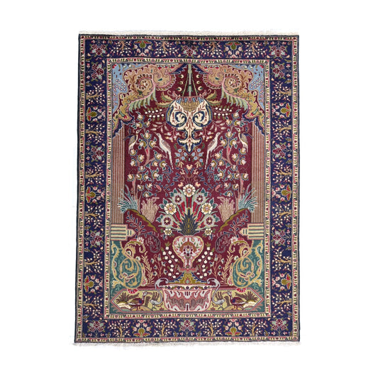 Tappeto Tabriz 40 Raj 149 X 105 cm