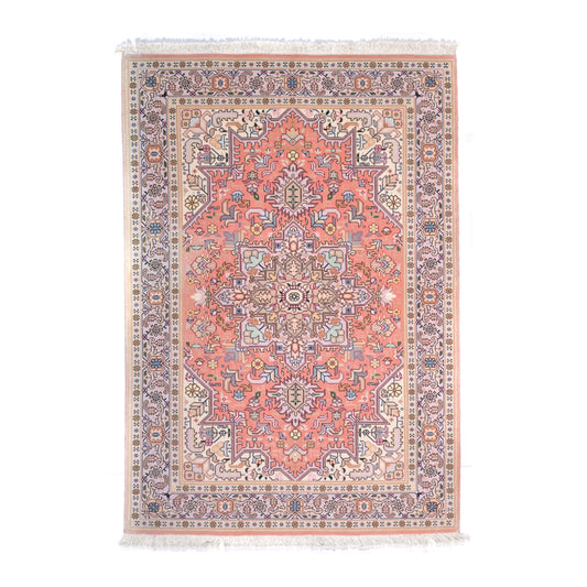 Tappeto Tabriz 50 Raj Disegno Heriz 158 x 105 cm