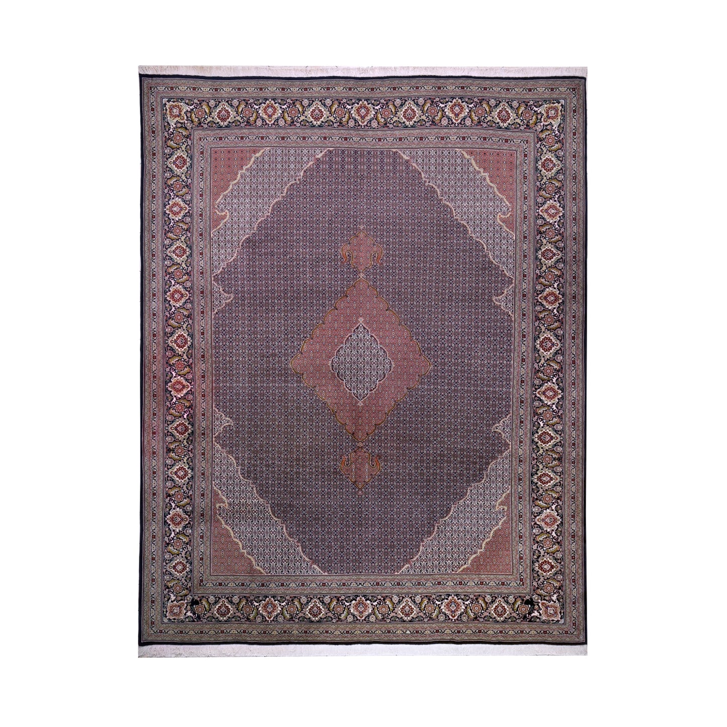 Tappeto Tabriz 50 Disegno Mahi 386 x 303 Cm