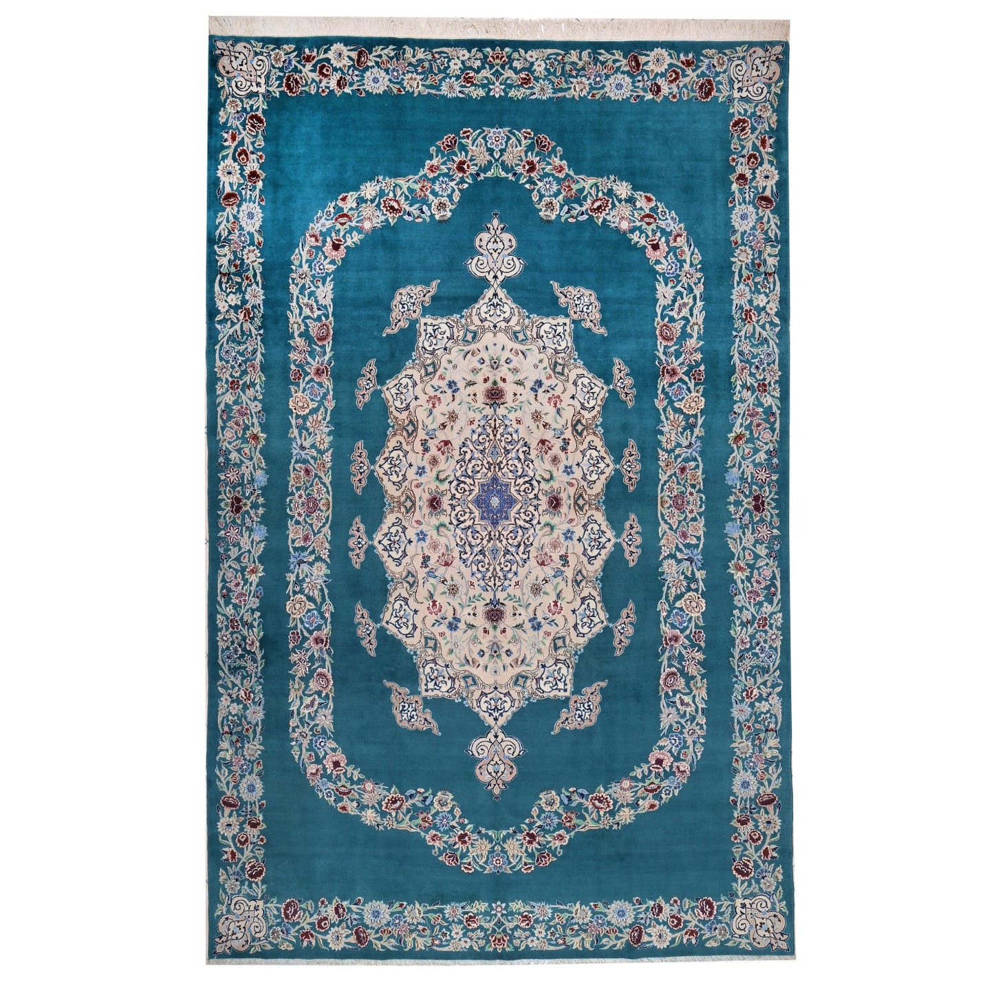 Tappeto Tabriz 50 Raj 379 X 235 cm