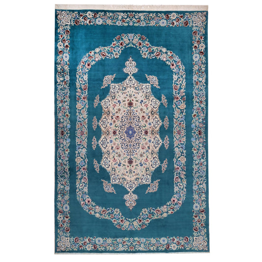 Tappeto Tabriz 50 Raj 379 X 235 cm