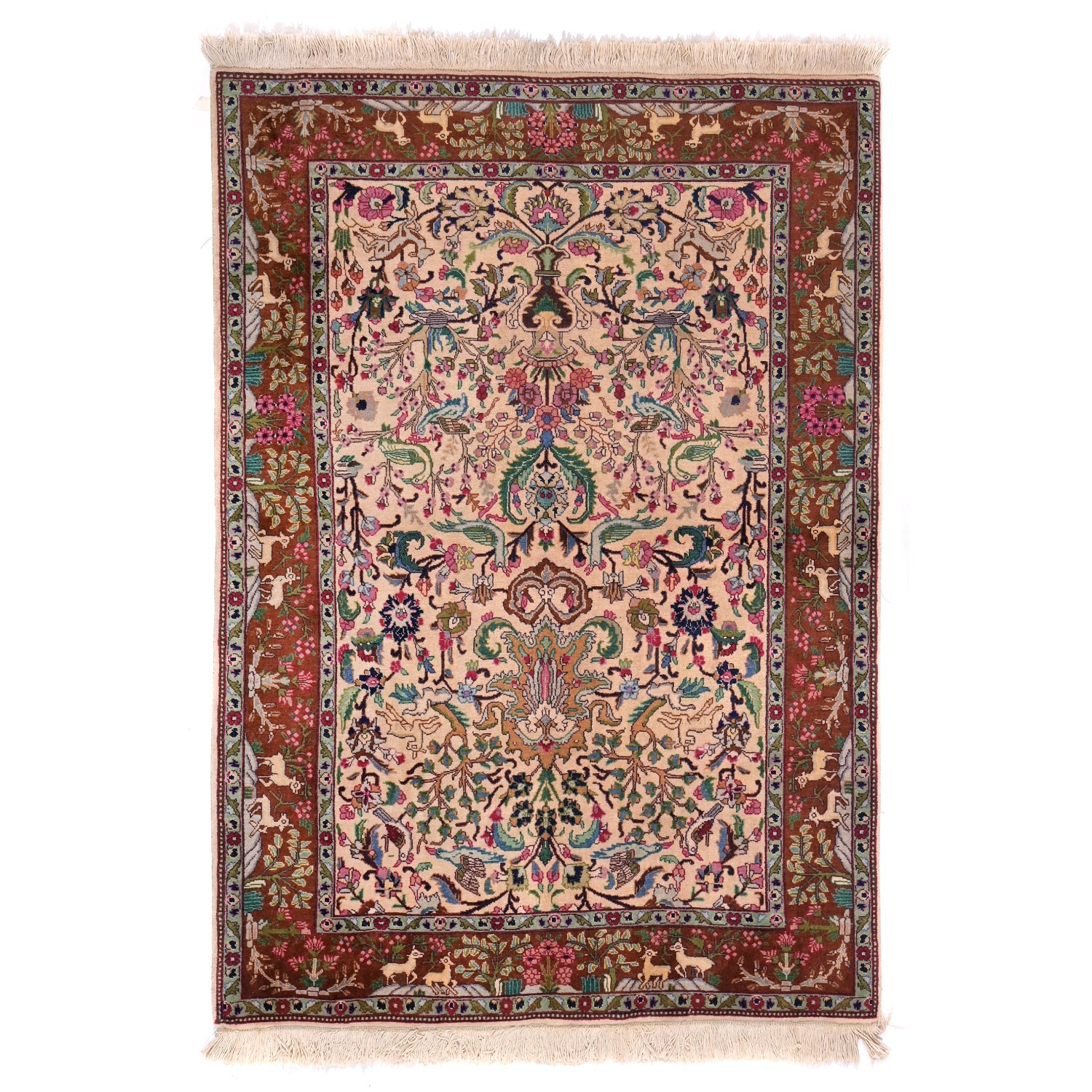 Tappeto Tabriz 40 Raj 143 X 100 cm