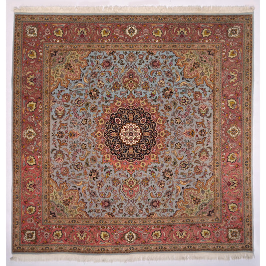 Tappeto Tabriz 50 Raj 205 X 205 cm Patina