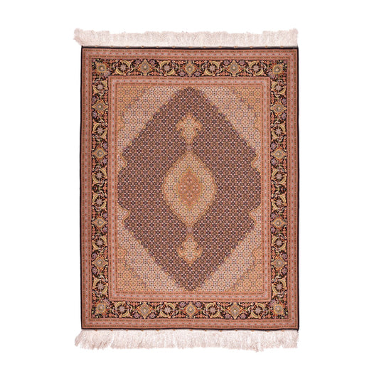 Tappeto Tabriz 80 Raj trama seta 199 X 152  cm