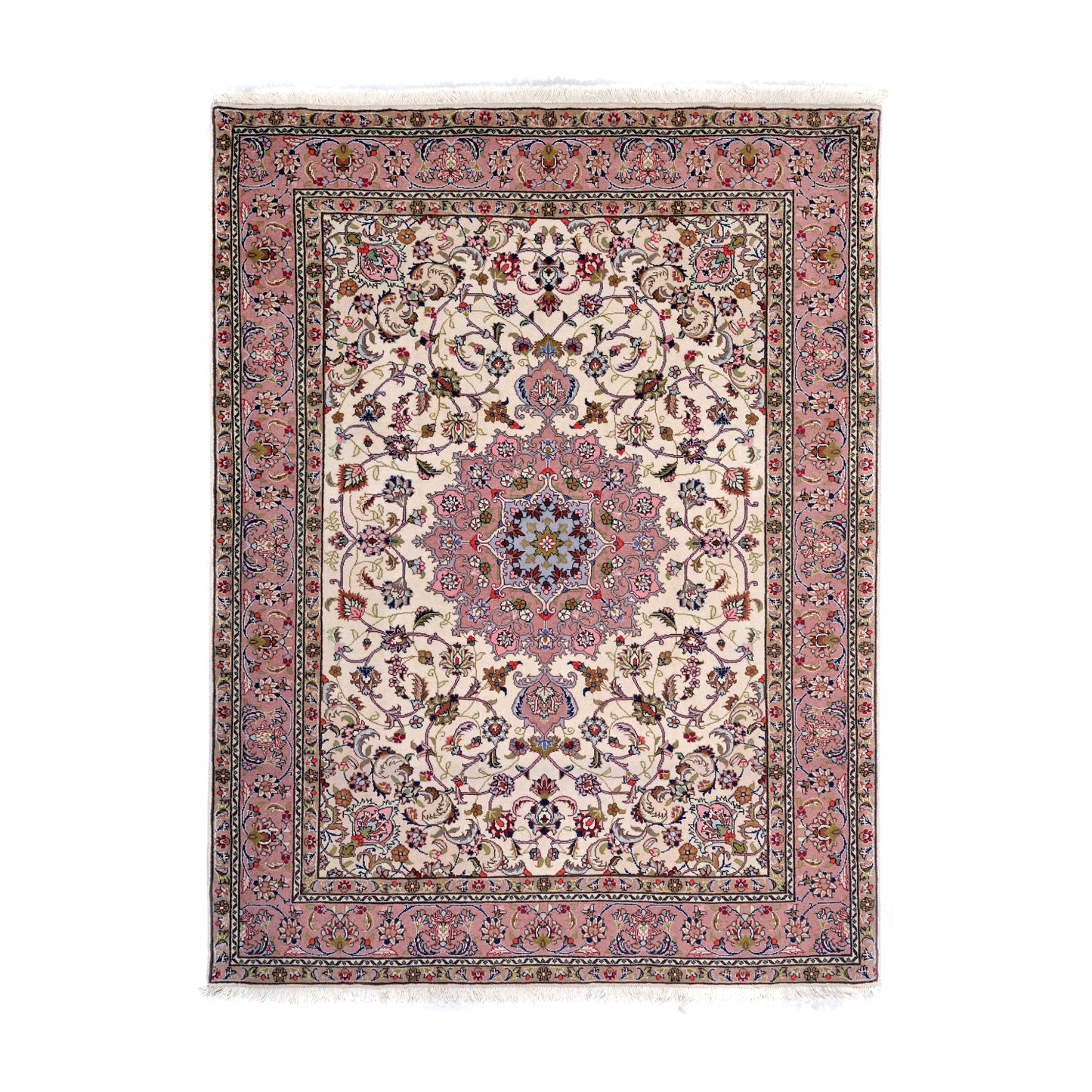 Tappeto Tabriz 40 Raj 208 X 158 cm
