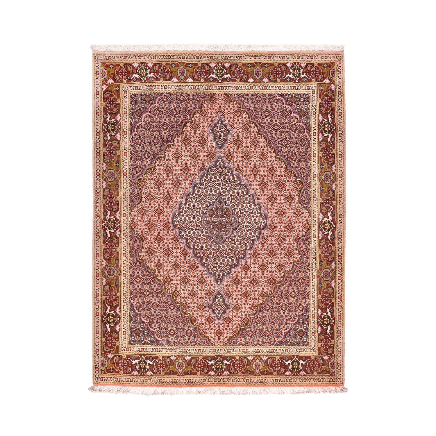 Tappeto Tabriz 40 Raj 202 X 153 cm