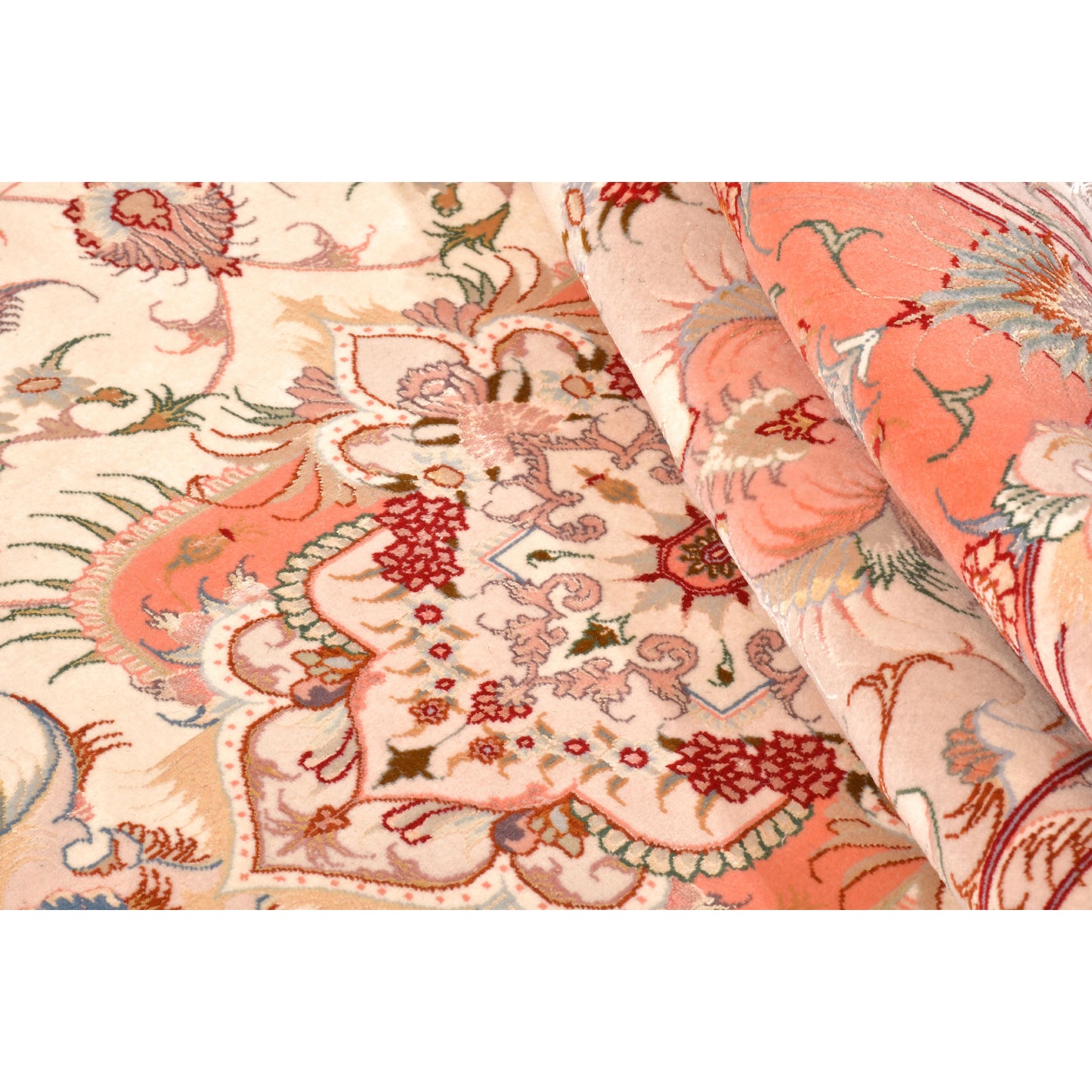 Tappeto Tabriz 50 Raj 194 X 151 Cm