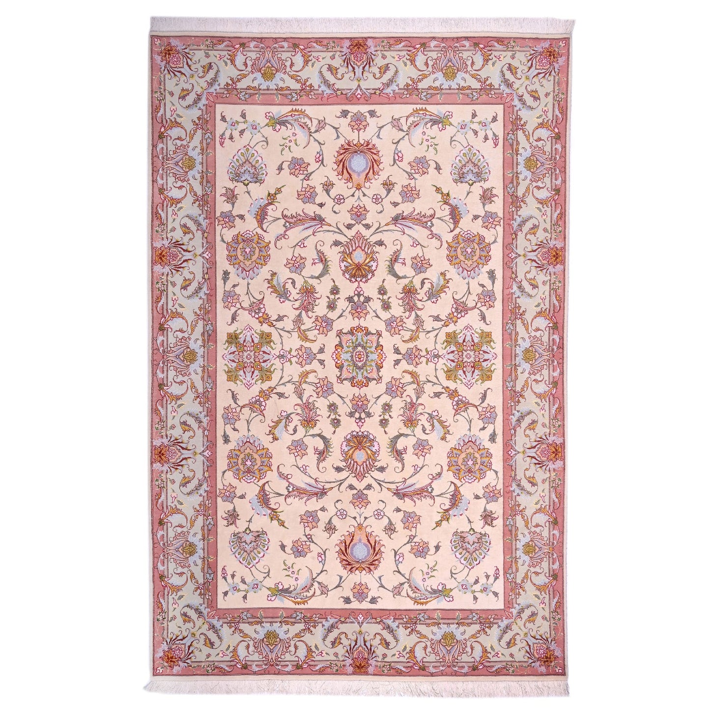 Tappeto Mashad Tabriz Design 304 X 197 cm