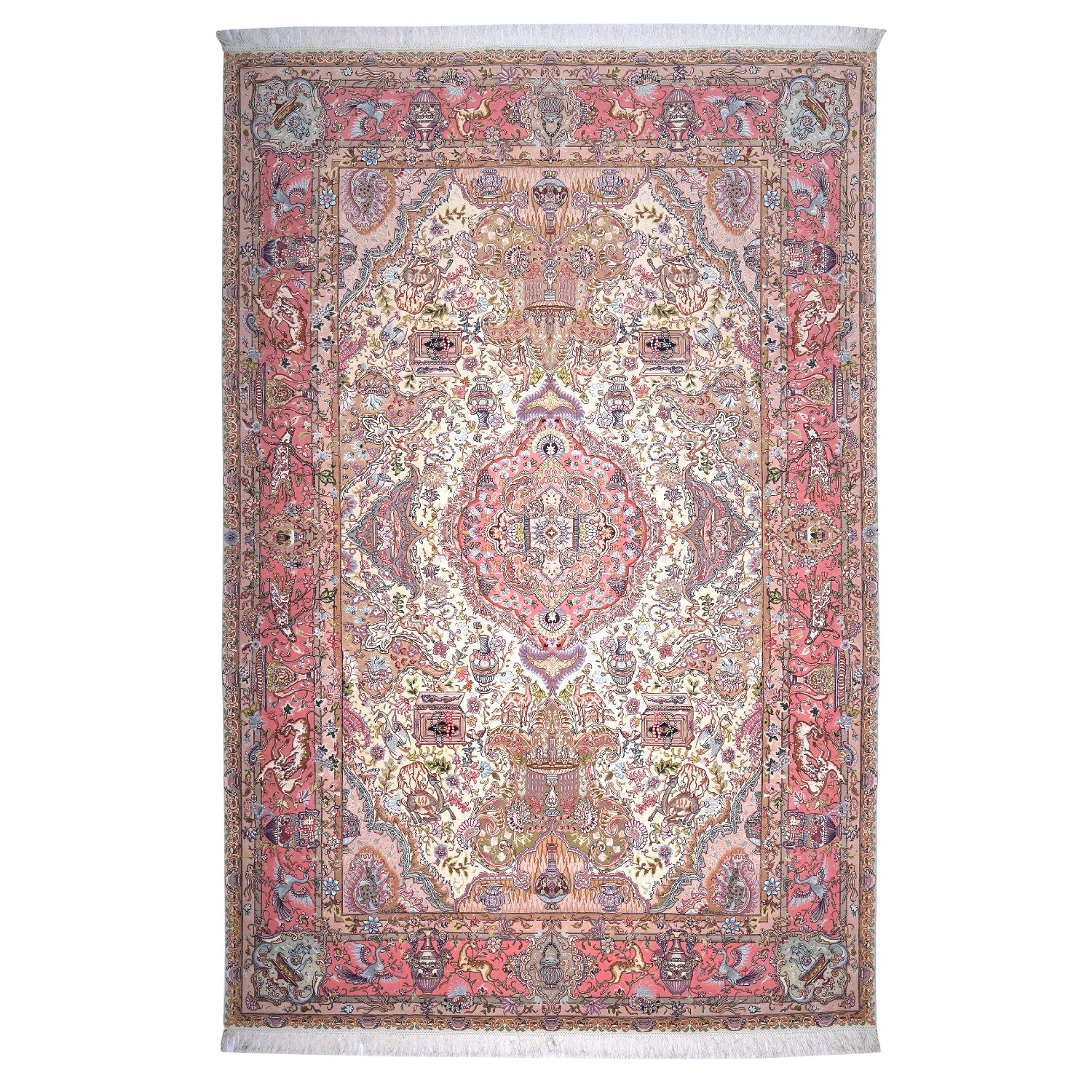 Tappeto Tabriz extrafine 60 Raj 304 x 203 cm