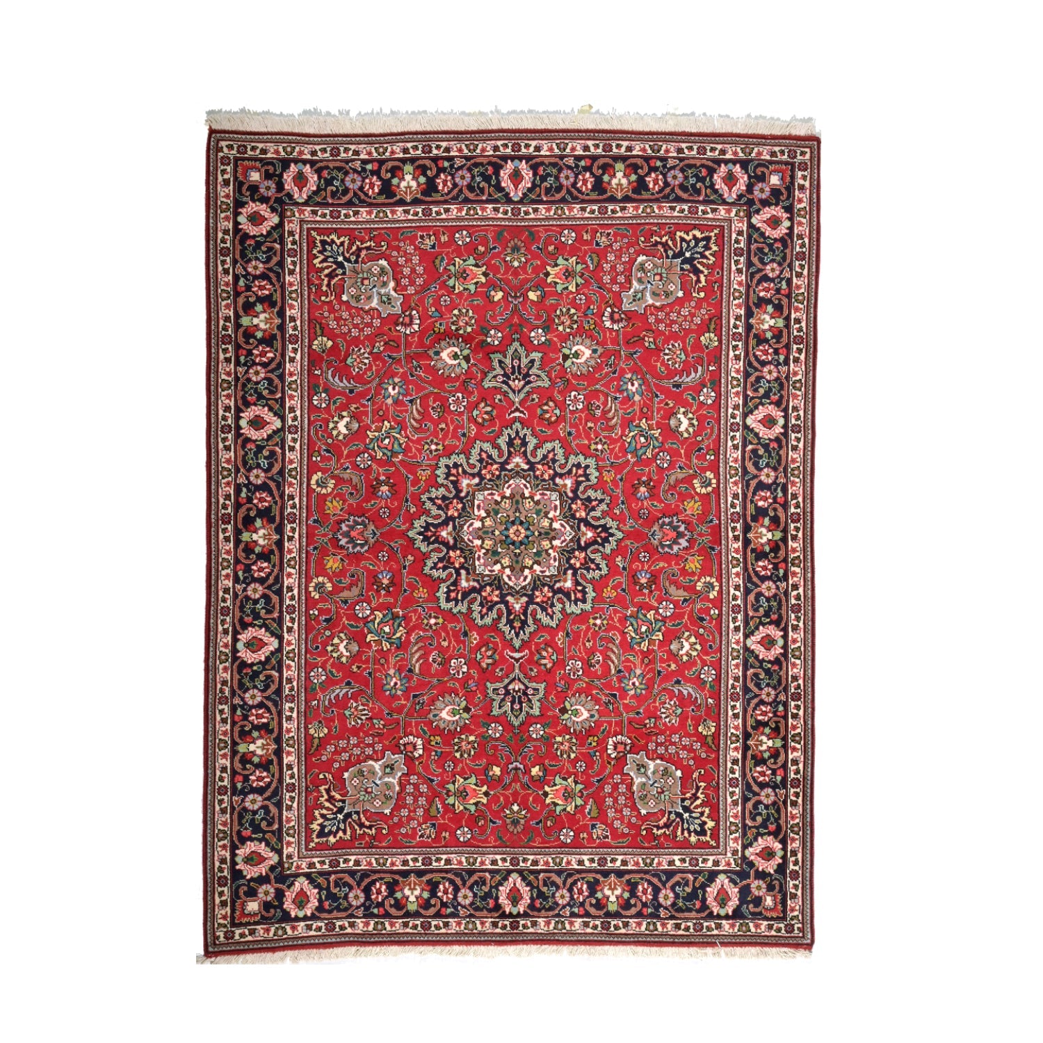 Tappeto Tabriz 30 Raj 195 X 145 cm