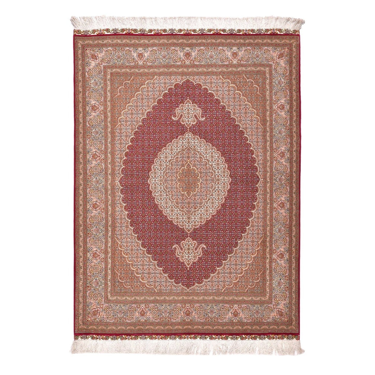Tappeto Tabriz 50 Raj Disegno Mahi 210 X 154 cm
