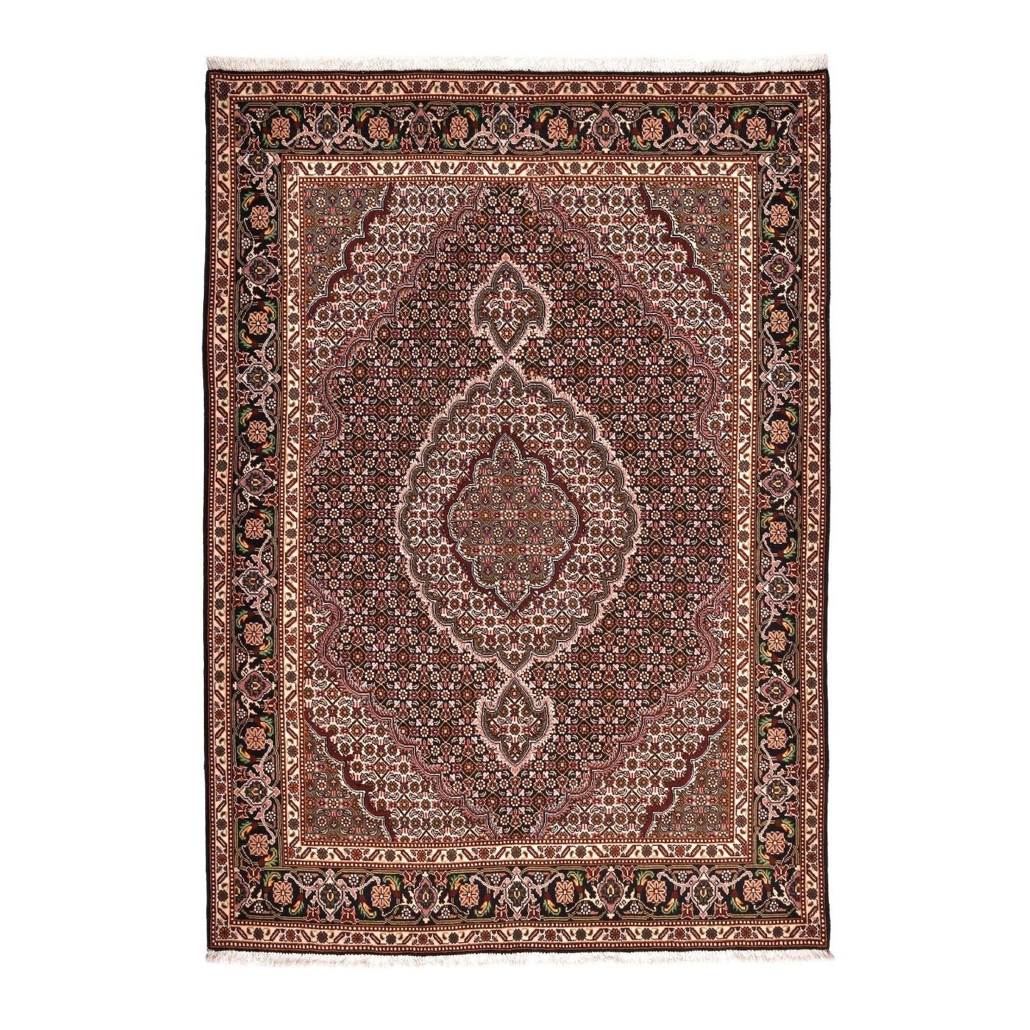 Tappeto Tabriz 40 Raj 214 X 152 cm