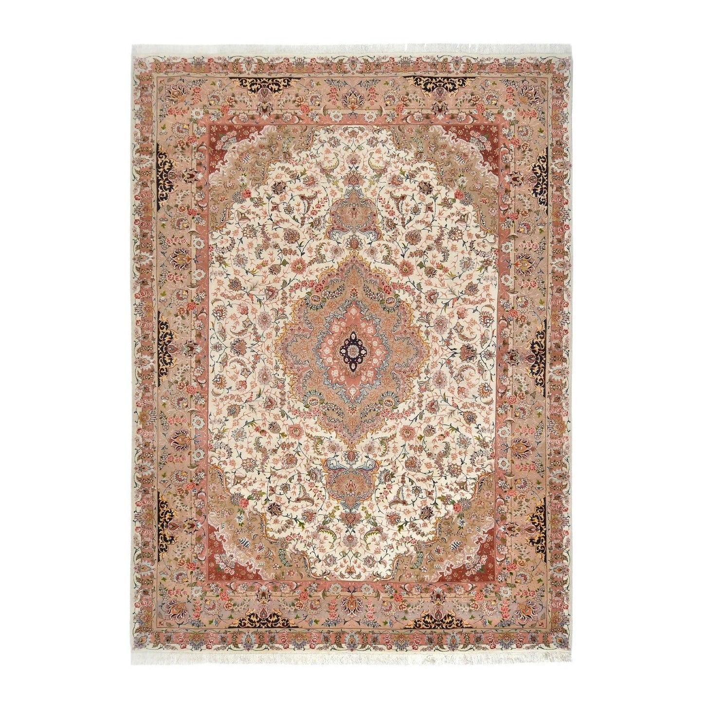 Tappeto Tabriz 50 Raj 342 X 250 cm