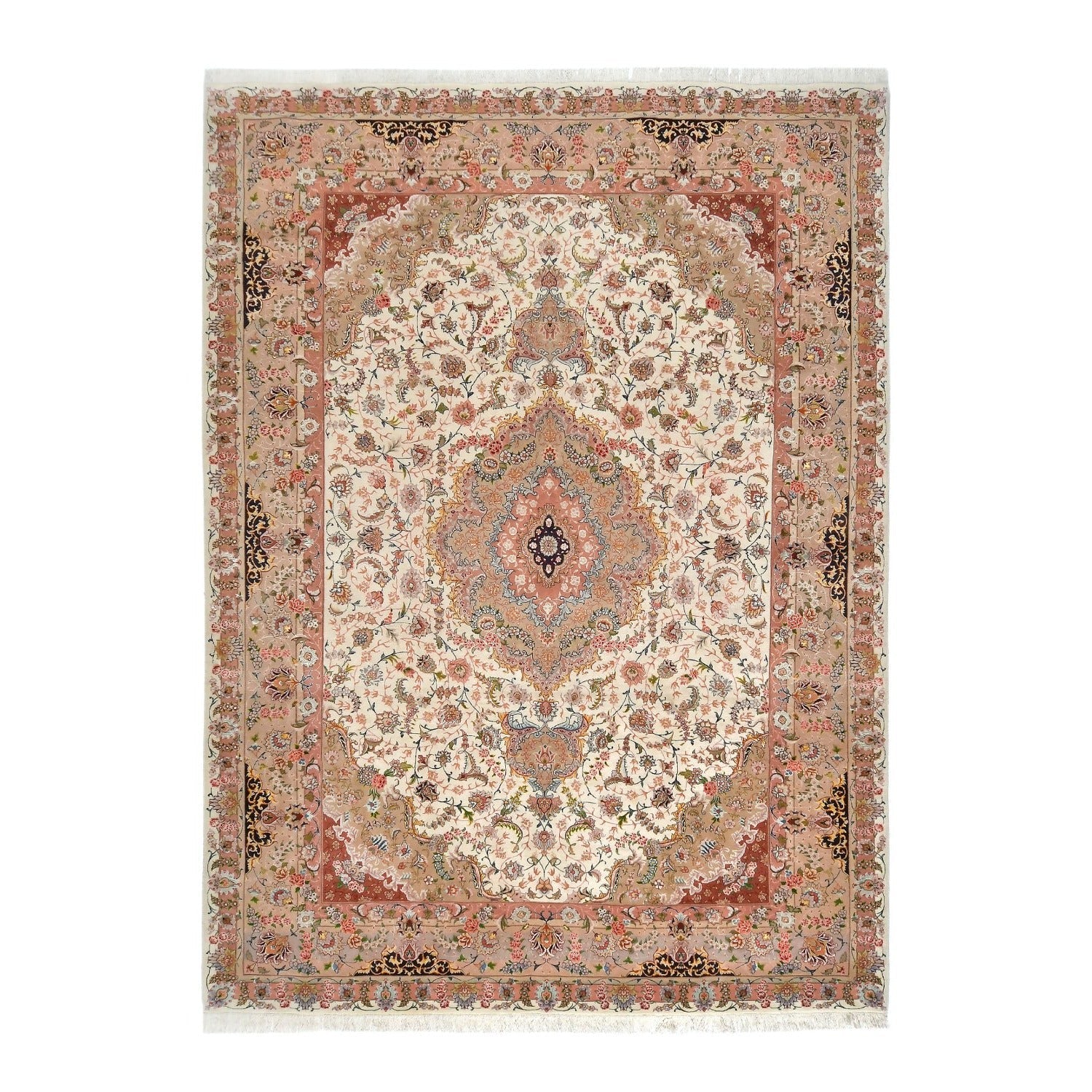 Tappeto Tabriz 50 Raj 342 X 250 cm