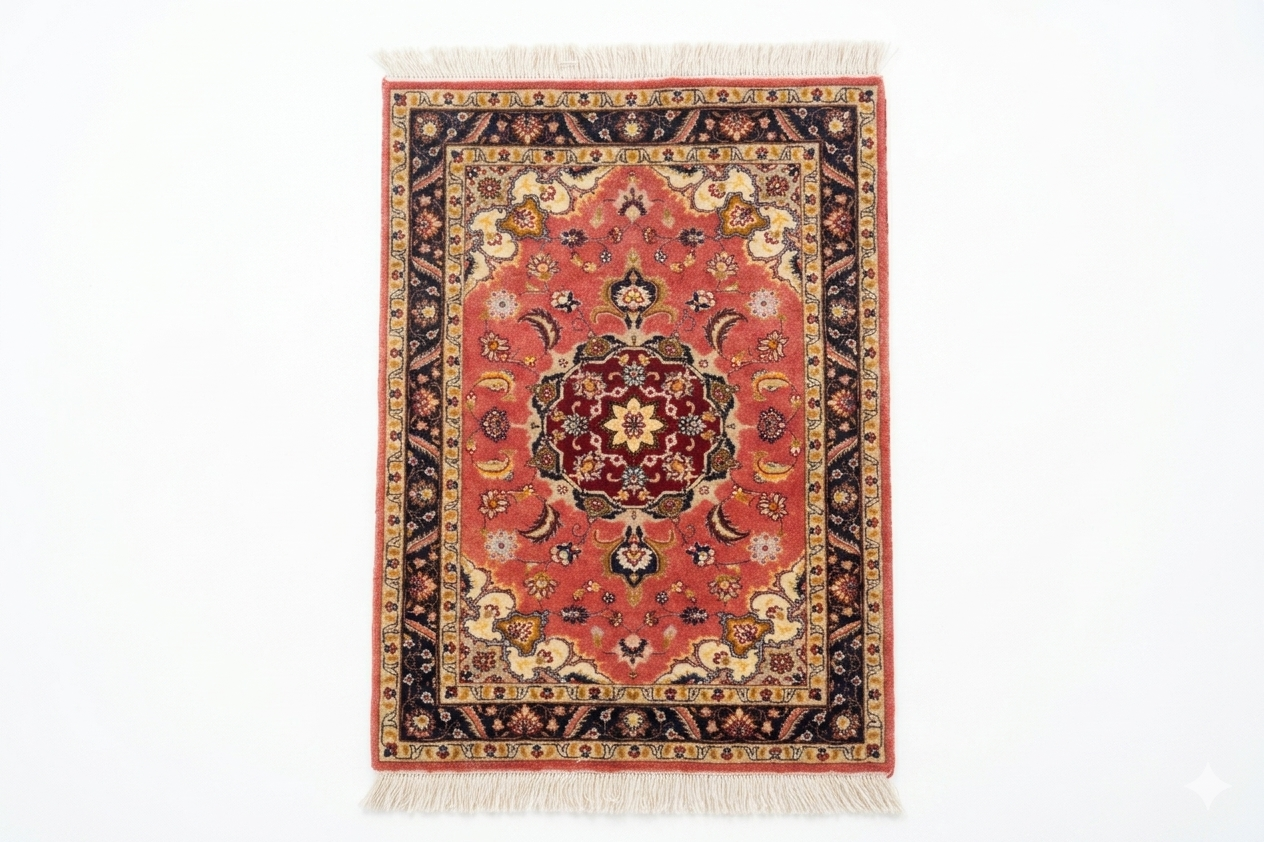 Tappeto Tabriz 50 Raj 95 x 62 Cm Patina