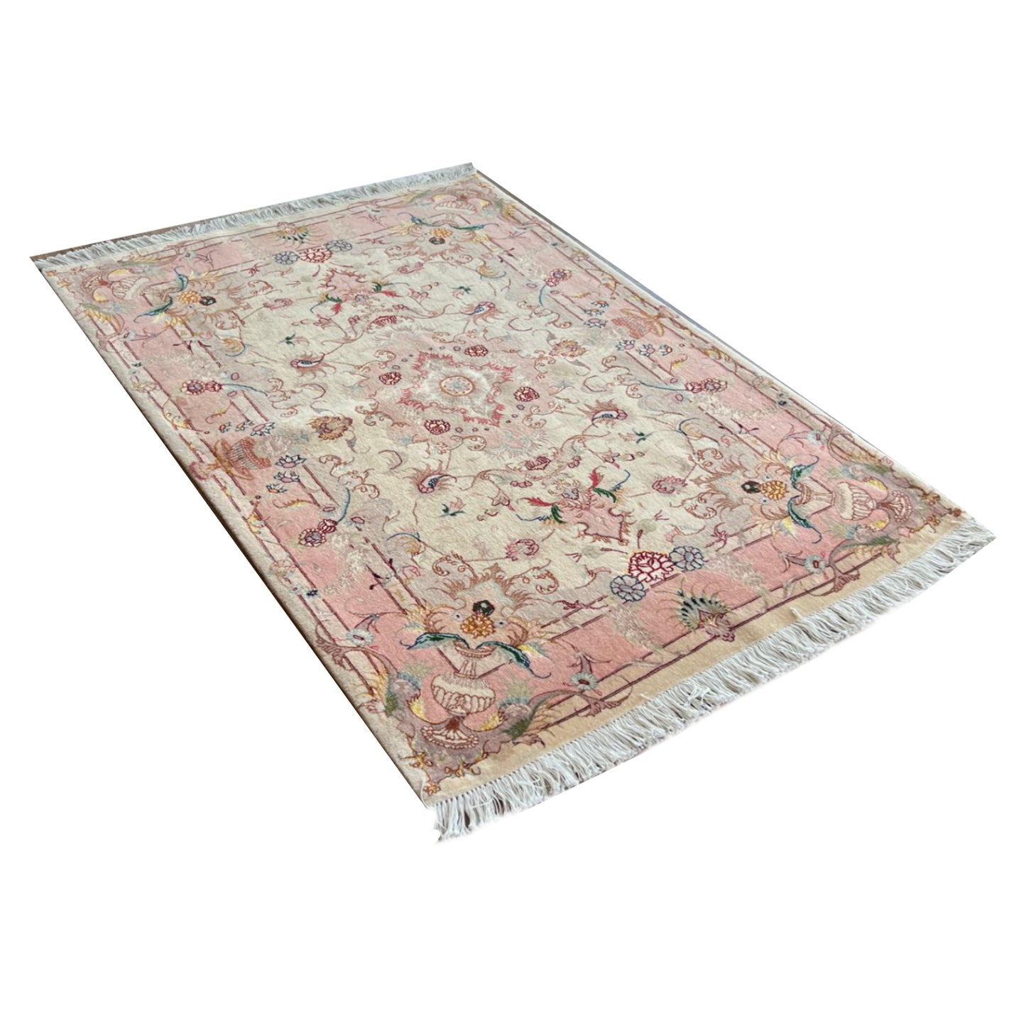 Tappeto Tabriz 50 Raj 157 X 102 Cm