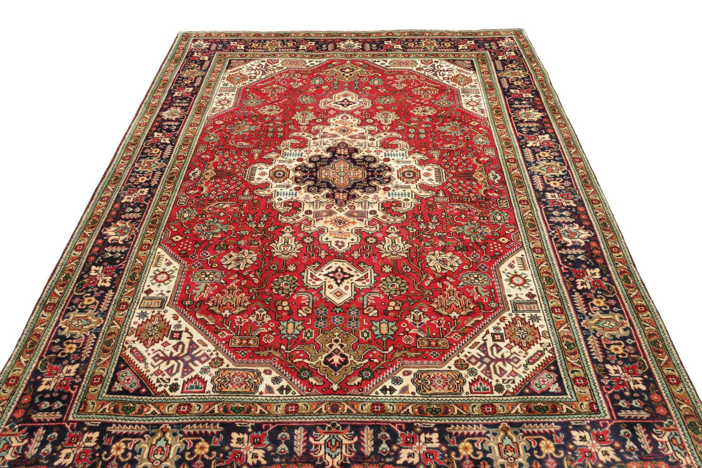 Tappeto Tabriz 30 Raj 290 X 203 CM