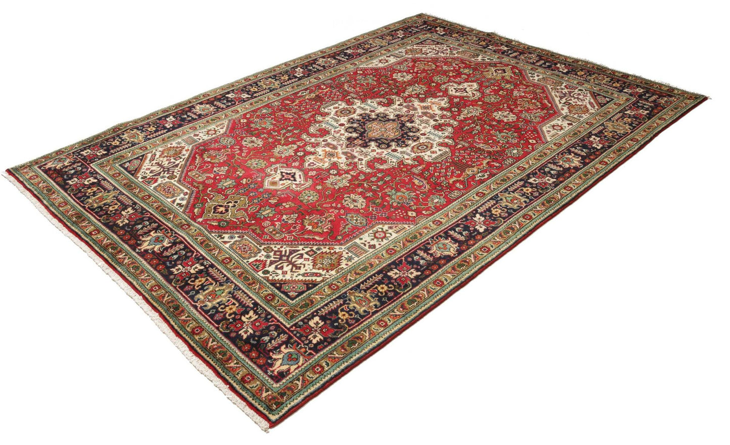 Tappeto Tabriz 30 Raj 290 X 203 CM
