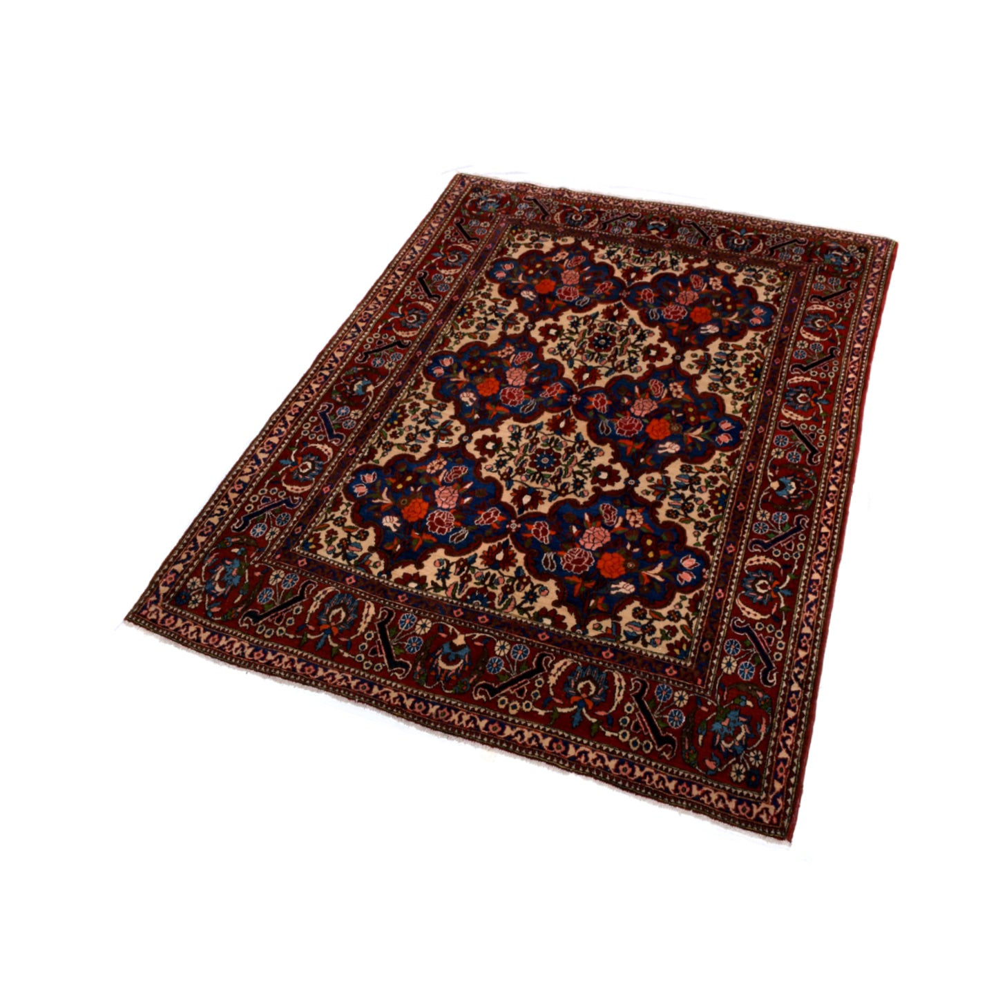 Tappeto Bakhtiari Fine 218 X 159 cm
