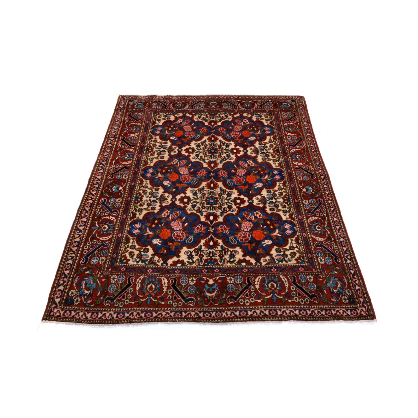 Tappeto Bakhtiari Fine 218 X 159 cm
