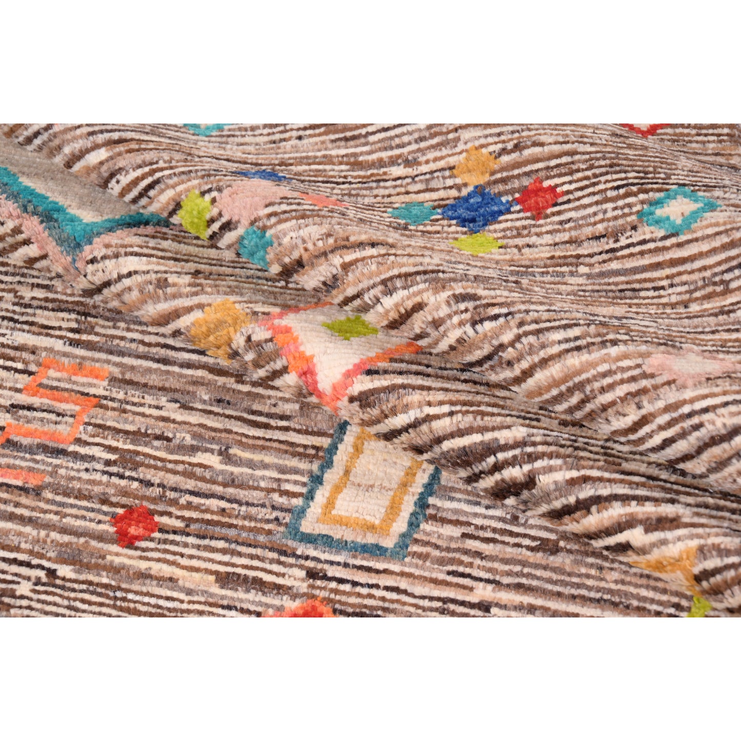 Tappeto Berbero Gashghai 237 x 176 cm